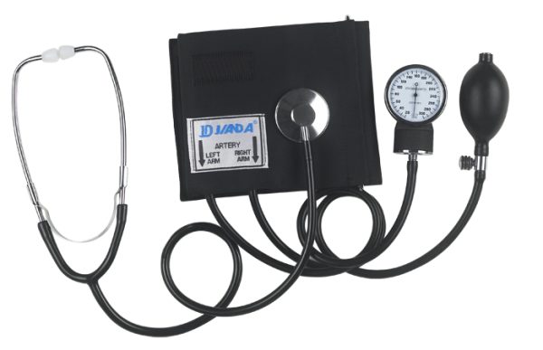 JD-1004 standard aneroid sphygmomanometer with stethoscope