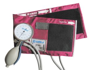 JD-1006D dual tube palm type aneroid sphygmomanometer