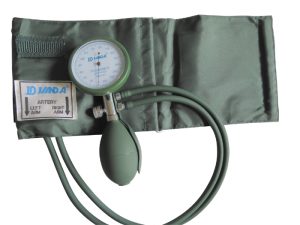 JD-1007D Dual tube palm type aneroid sphygmomanometer